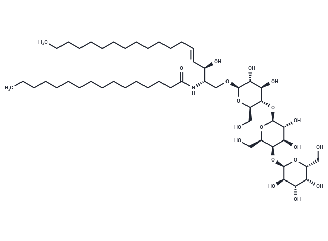 C16 Globotriaosylceramide (d18:1/16:0)