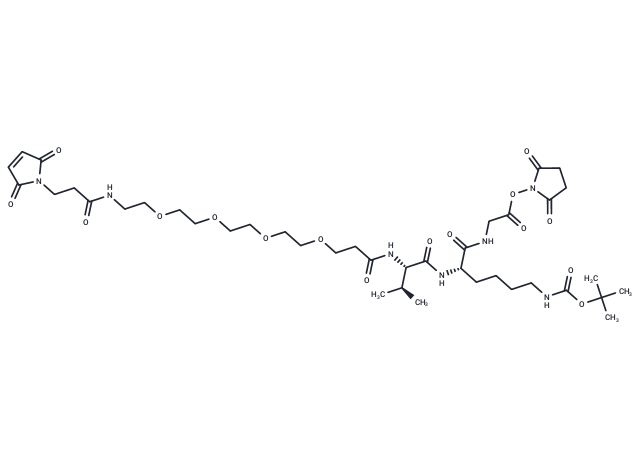 MP-PEG4-VK(Boc)G-OSu