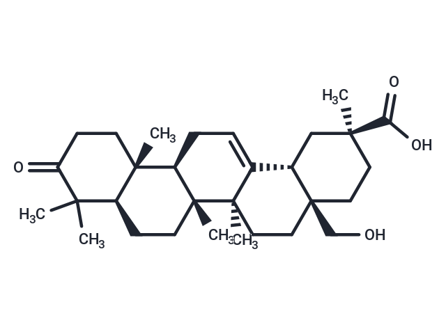 28-Hydroxy-3-oxoolean-12-en-29-oic acid