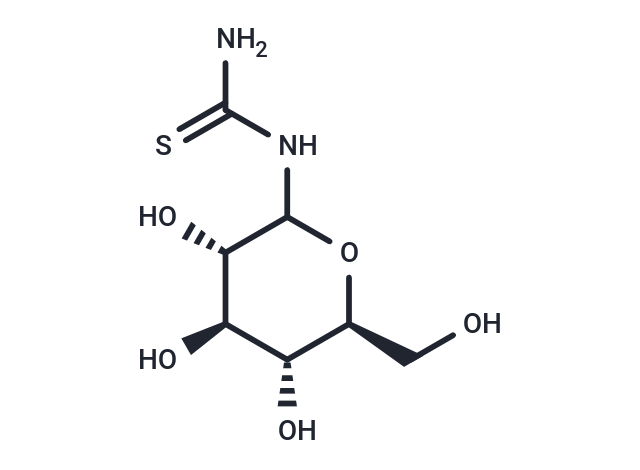 Urea, 1-(L-glucosyl)-2-thio-