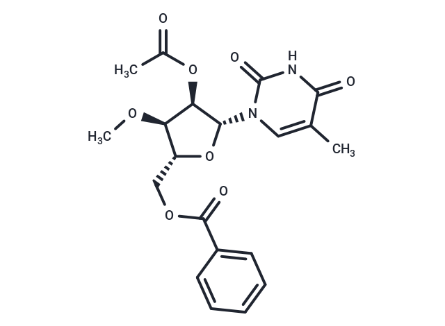 2’-O-Acetyl-5’-O-benzoyl-3’-O-methyl-5-methyluridine