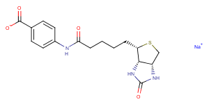 (+)-Biotin 4-Amidobenzoic Acid (sodium salt)