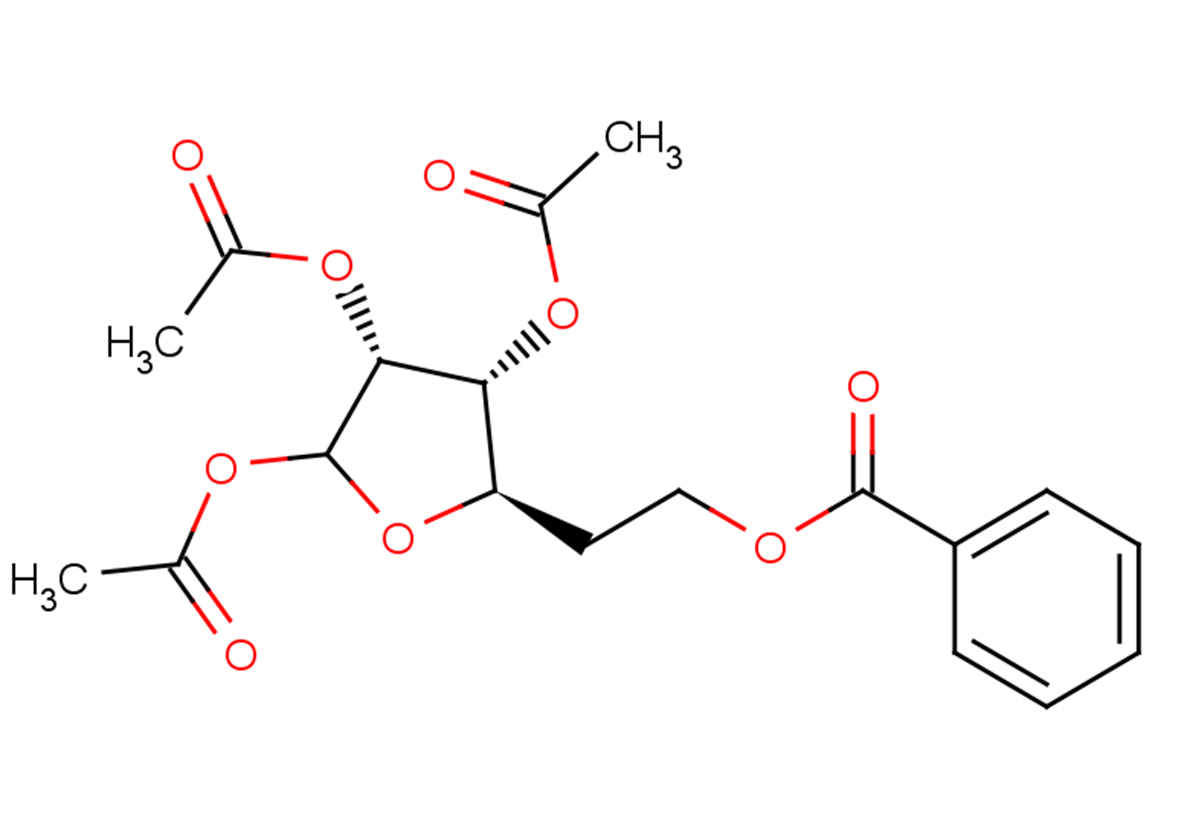 1,2,3-Tri-O-acetyl-6-O-benzoyl-5-deoxy-D-ribo-hexofruanose