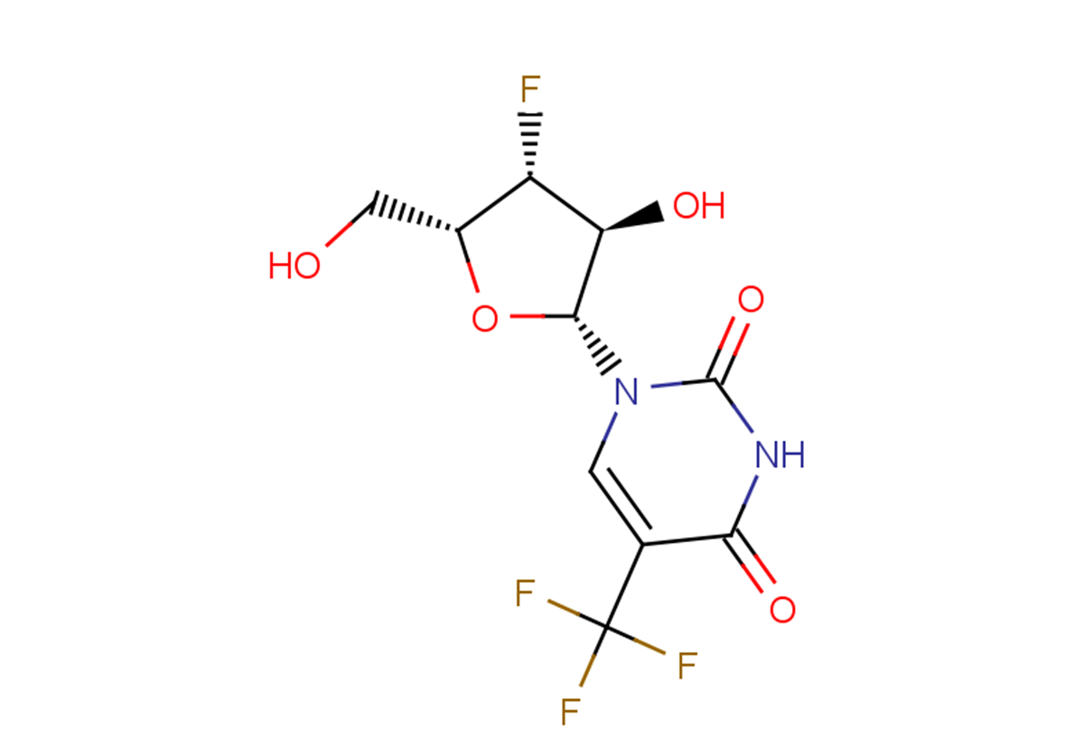 3'-Deoxy-3'-fluoro-xylo-5-trifluoromethyluridine