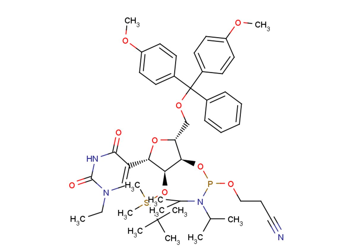 N1-Ethyl-2’-O-TBDMS-5’-O-DMTr-3’-phosphoramidite