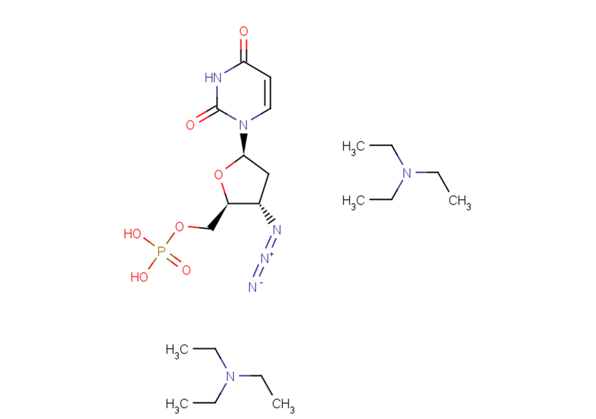 3'-Azido-2',3'-dideoxyuridine 5'-phosphate  diammonium salt