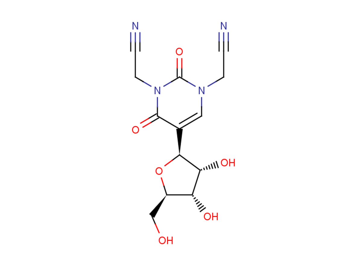 N1,N3-Bis(cyanomethyl)pseudouridine