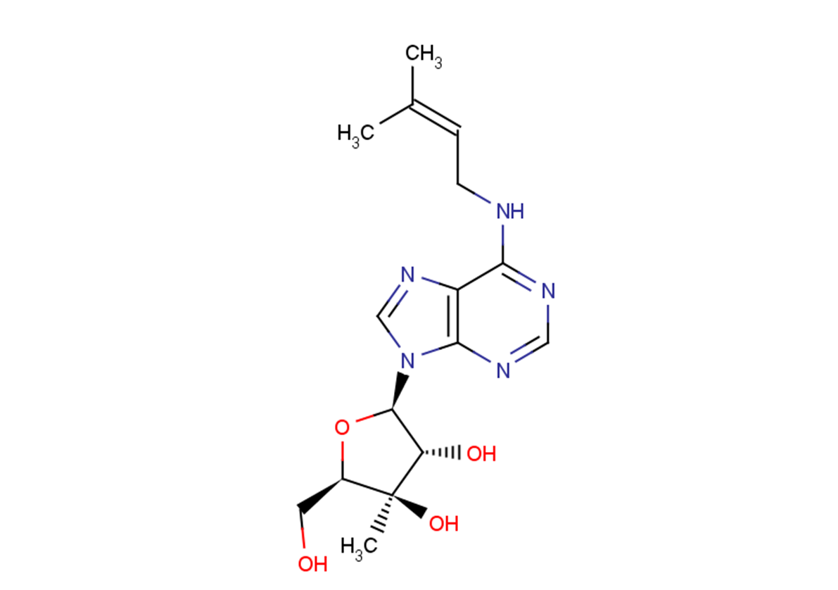 3’-beta-C-Methyl-N6-isopentenyladenosine