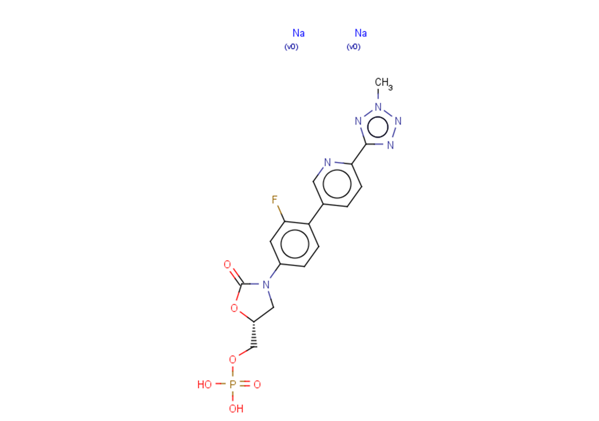 Tedizolid phosphate disodium salt