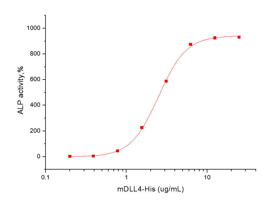 DLL4 Protein, Mouse, Recombinant (His)