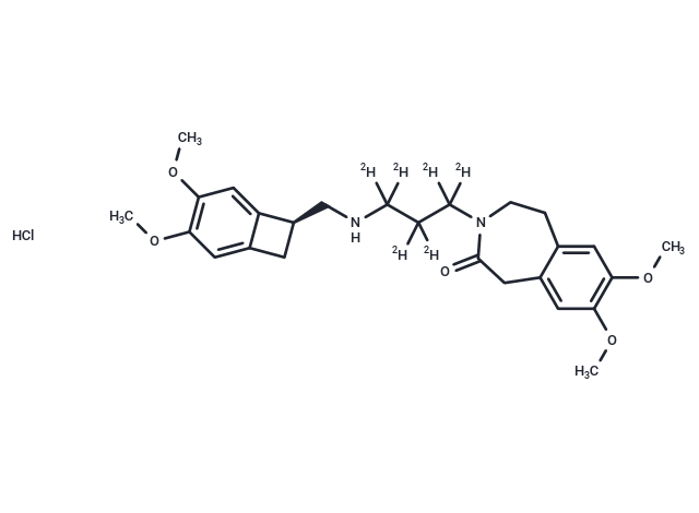 N-Desmethyl Ivabradine-d6 HCl