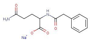 Sodium phenylacetyl glutamine