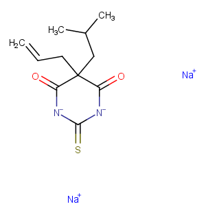 Buthalital sodium