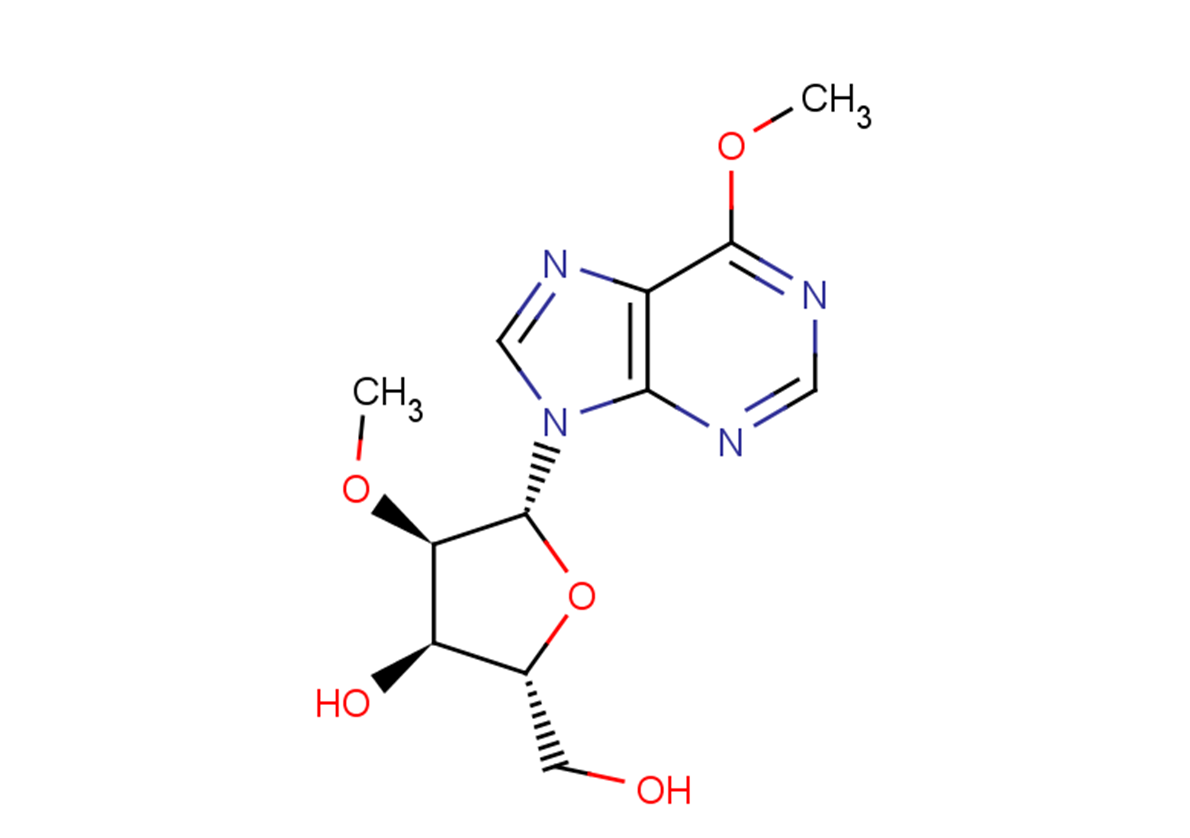 6-Mthoxy-9-beta-D-(2-O-methyl-ribofuranosyl)purine