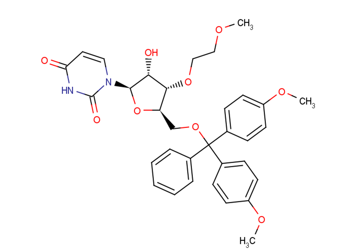 5’-O-(4,4’-Dimethoxytrityl)-3’-O-(2-methoxyethyl) uridine