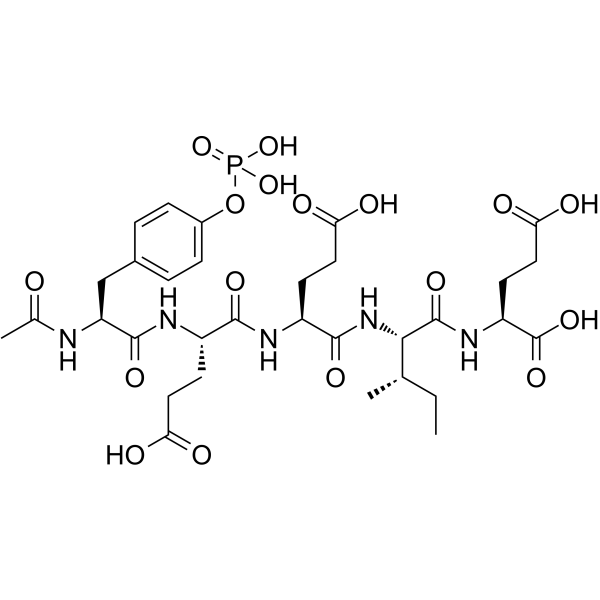 Ac-Tyr(PO3H2)-Glu-Glu-Ile-Glu-OH