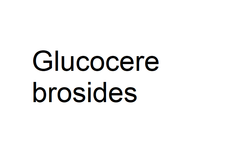 Glycosphingolipids, soya