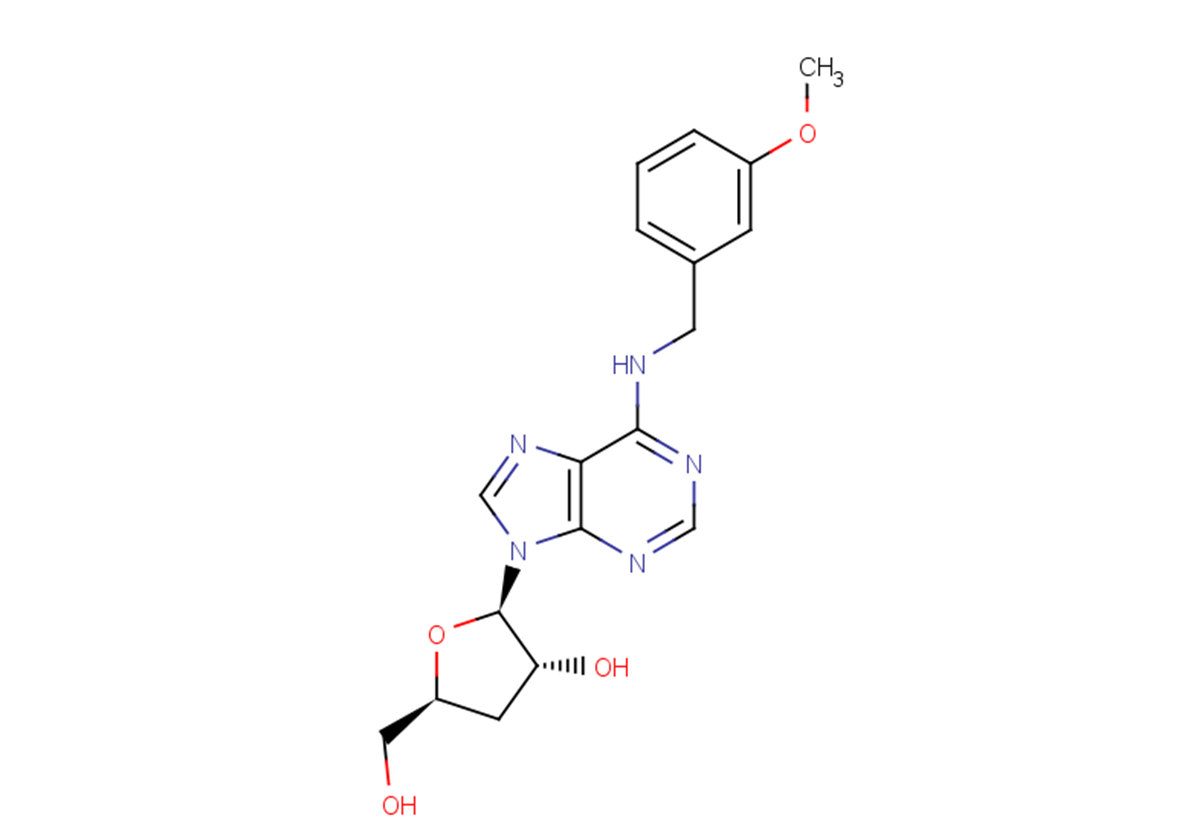 3’-Deoxy-N6-(m-methoxy   benzyl)adenosine