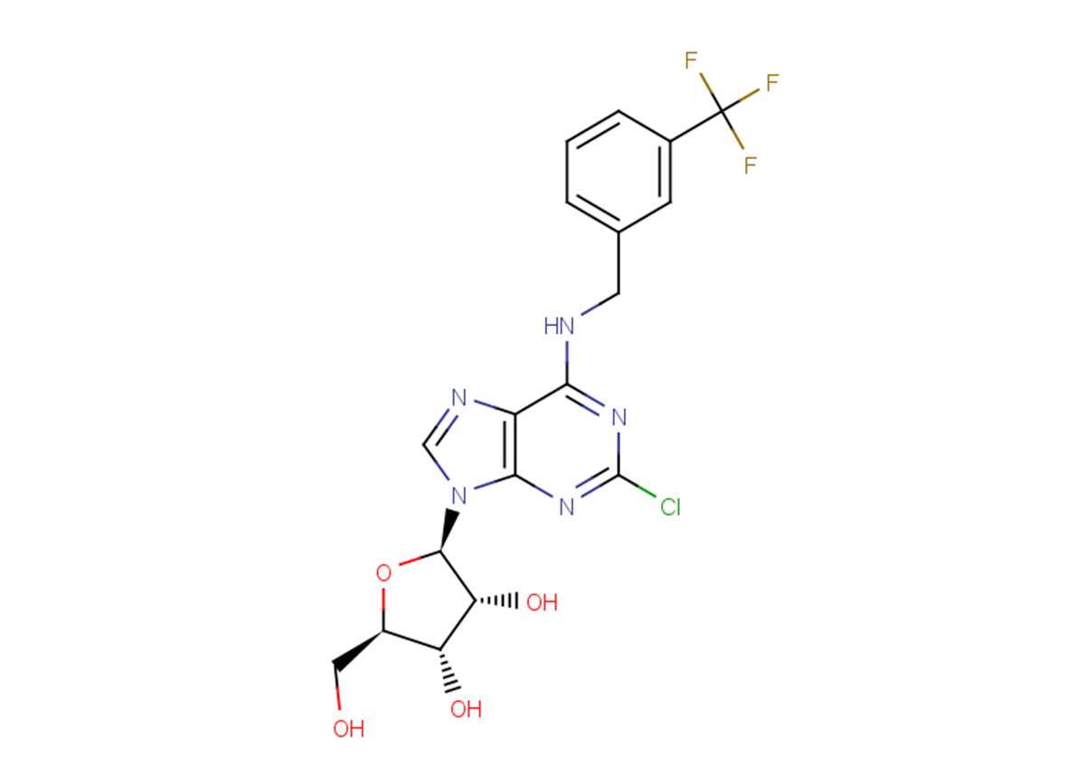 2’-Chloro-N6-(3-trifluoromethyl)benzyl   adenosine