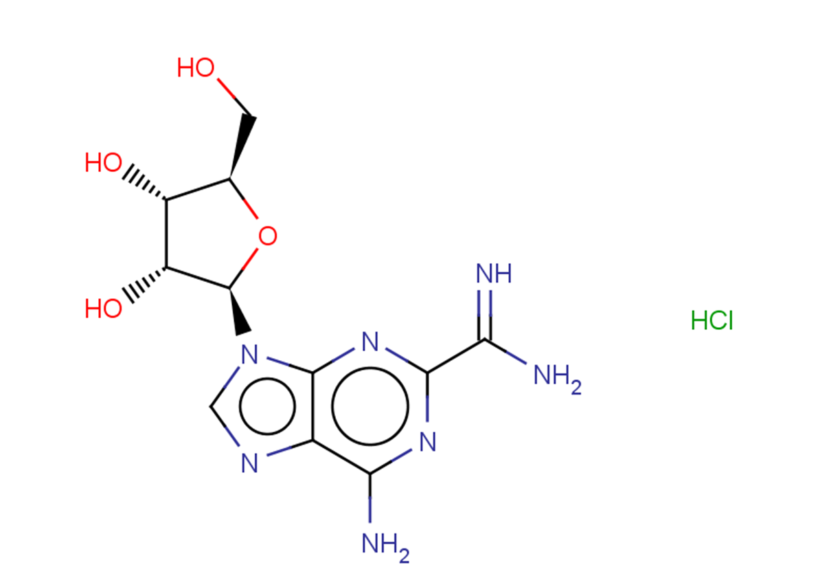 Adenosine   2-amidine hydrochloride