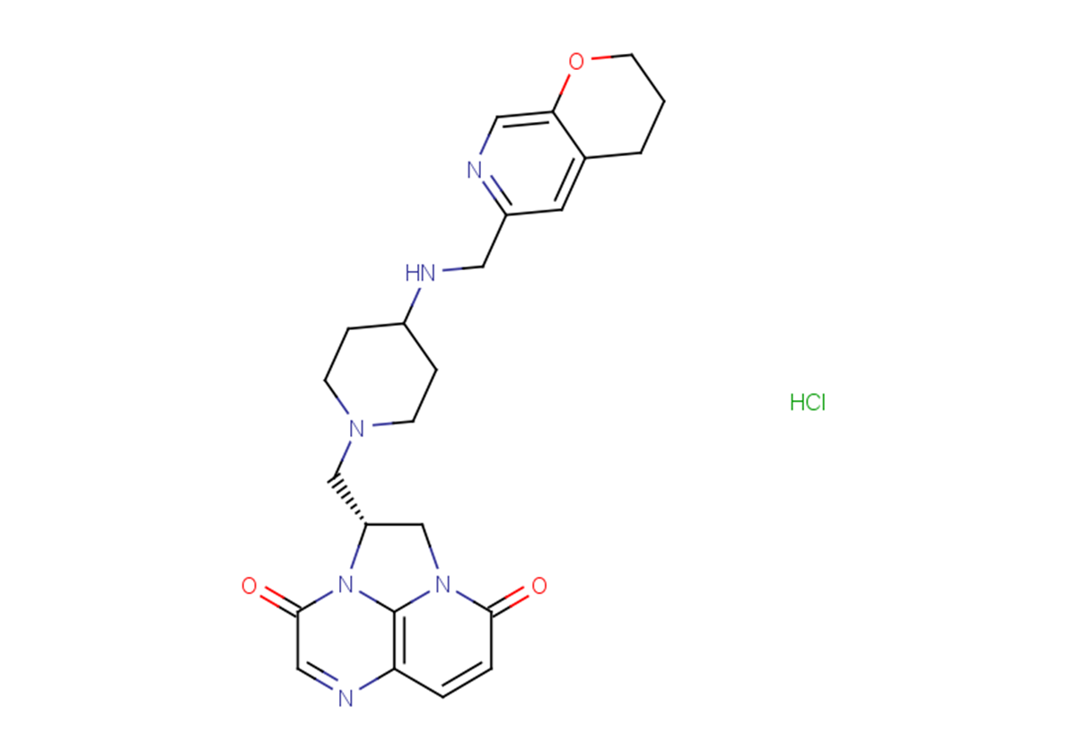 Gepotidacin hydrochloride