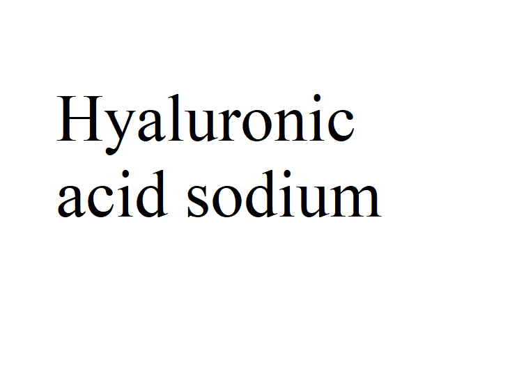 Hyaluronic acid sodium