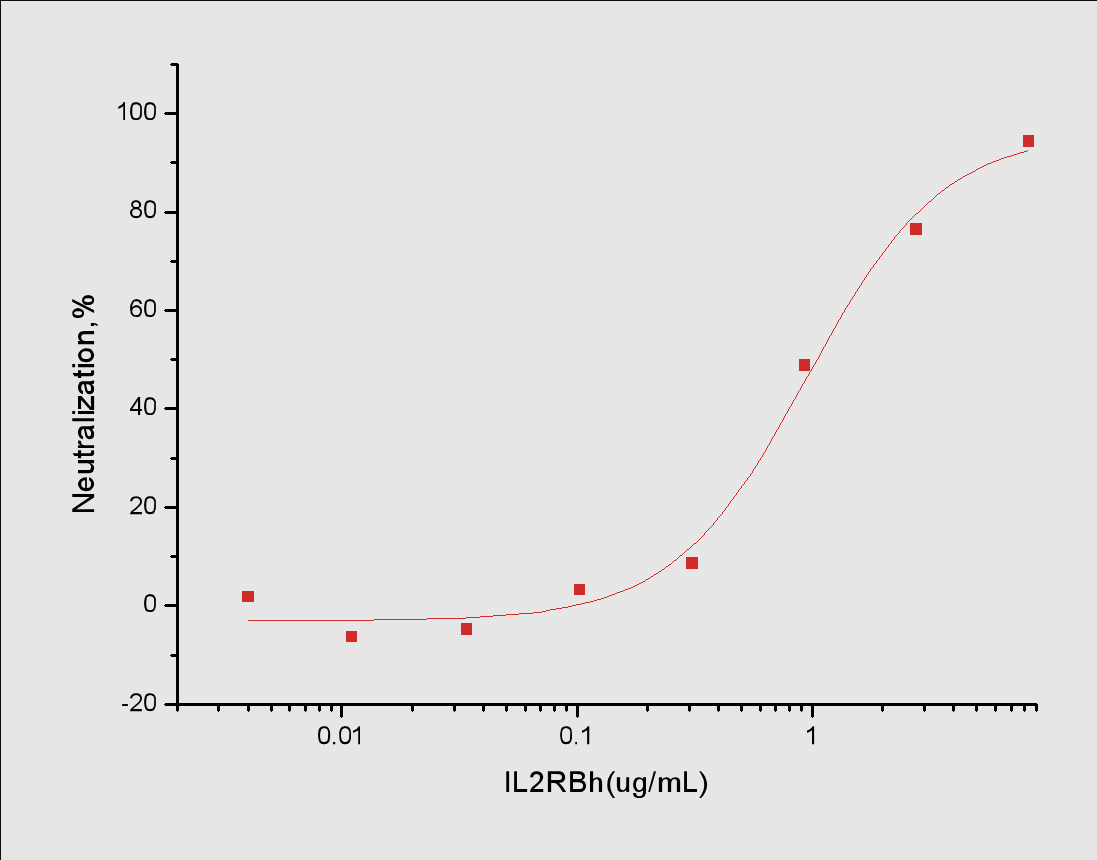 CD122/IL2RB Protein, Human, Recombinant (mFc)