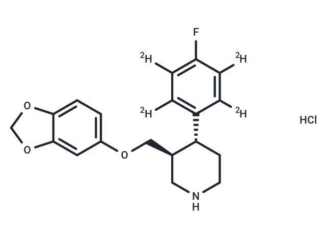 rac-Paroxetine-d4 Hydrochloride
