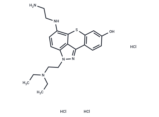 Ledoxantrone trihydrochloride