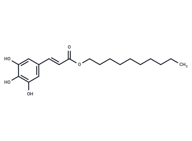 3,4,5-Trihydroxycinnamic acid decyl ester