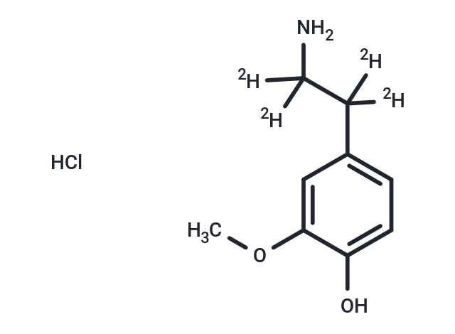 3-Methoxy Dopamine-d4 Hydrochloride