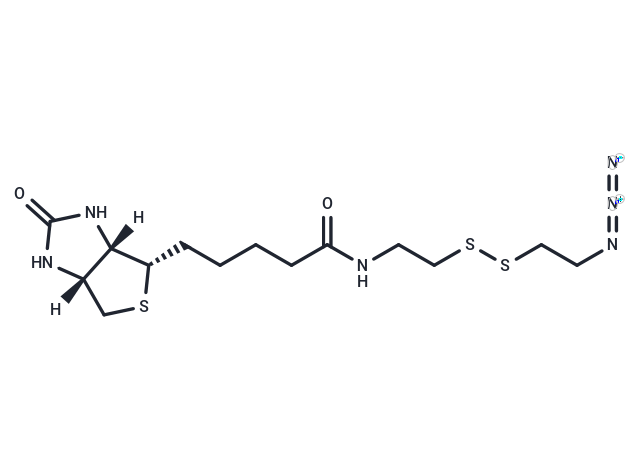 Azide-C2-SS-C2-biotin