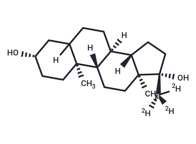 17-Methyl-5α-androstane-3β,17β-diol-d3
