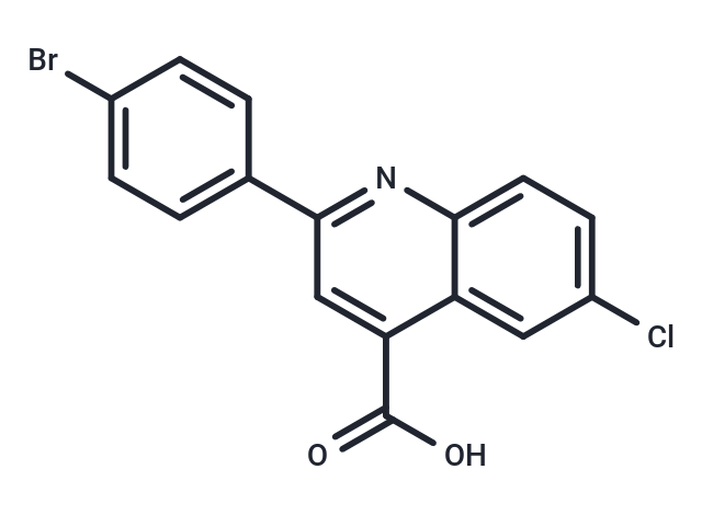 2-(4-Bromophenyl)-6-chloroquinoline-4-carboxylic acid