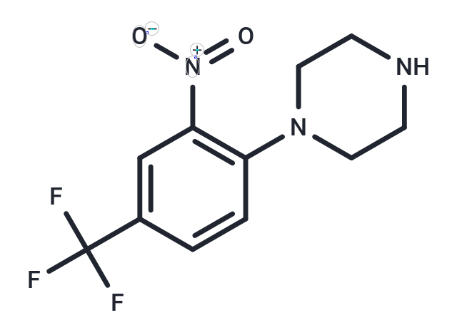 N-[2-nitro-4-(trifluoromethyl)phenyl]piperazine