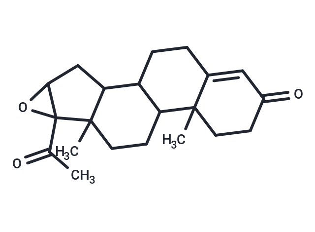 16a,17a-Epoxy-4-Pregnen-3,20-Dione