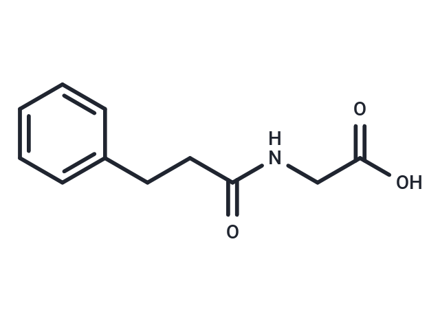 N-(3-Phenylpropionyl)glycine