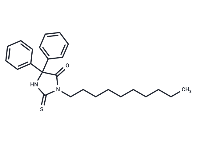 3-Decyl-5,5'-diphenyl-2-thioxo-4-imidazolidinone