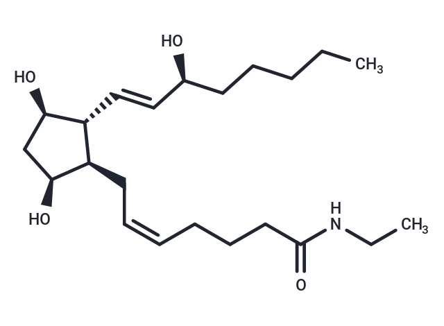 Prostaglandin F2α ethyl amide