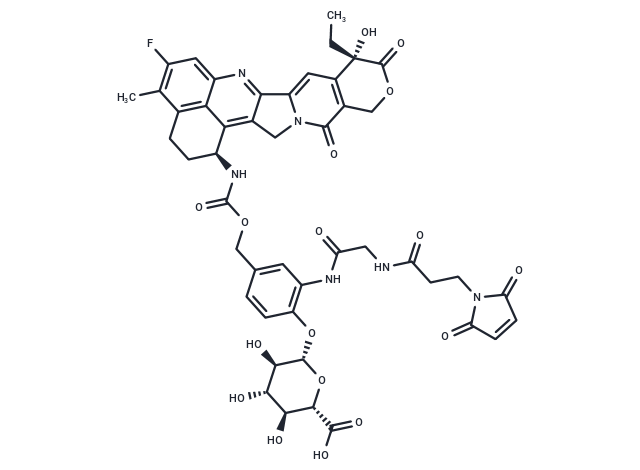 Mal-Gly-PAB-Exatecan-D-glucuronic acid