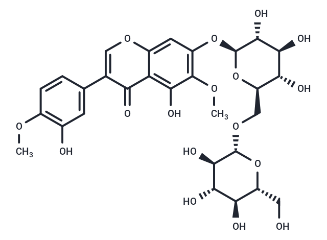 Iristectorin A-6''-O-glucoside