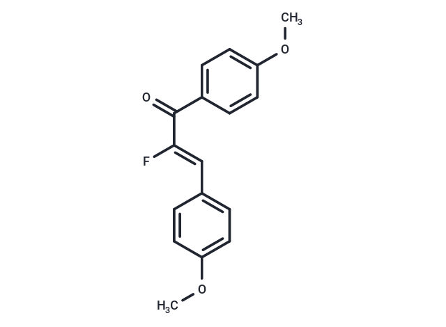 (Z)-2-fluoro-1,3-bis(4-methoxyphenyl)prop-2-en-1-one
