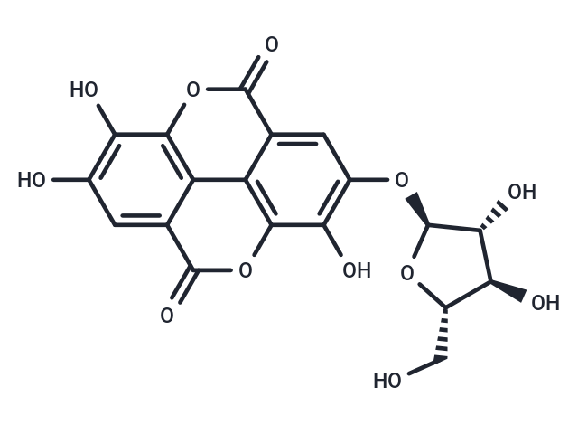 Ellagic acid 4-O-alpha-L-arabinofuranoside