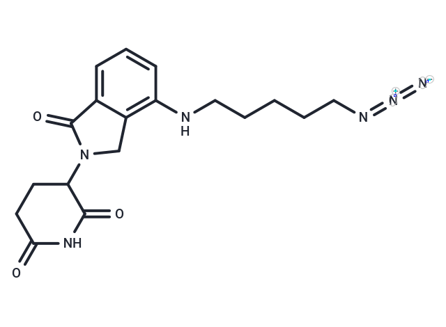Lenalidomide 4'-alkyl-C5-azide