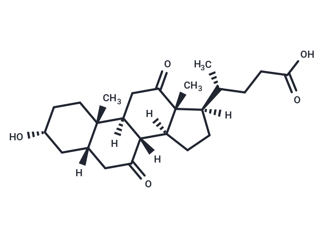 7,12-Diketolithocholic Acid