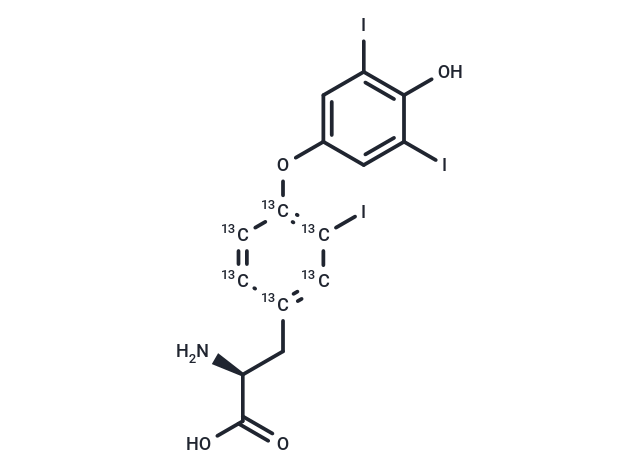 3,3′,5′-TRIIODO-L-THYRONINE-13C6, free base