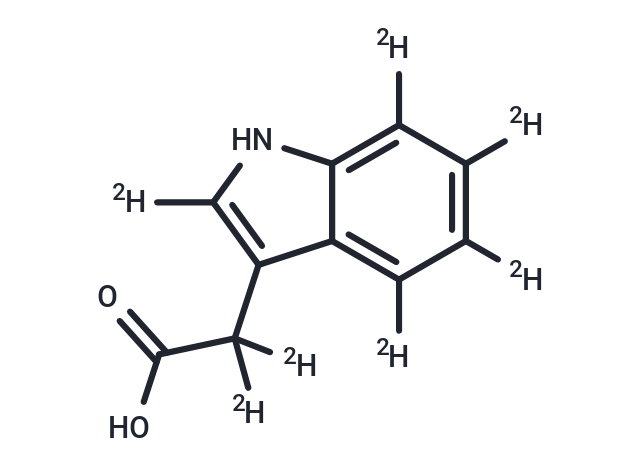 Indole-2,4,5,6,7-d5-3-acetic-2,2-d2 Acid