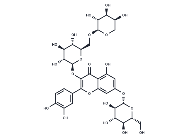 Peltatoside 7-O-beta-glucopyranoside