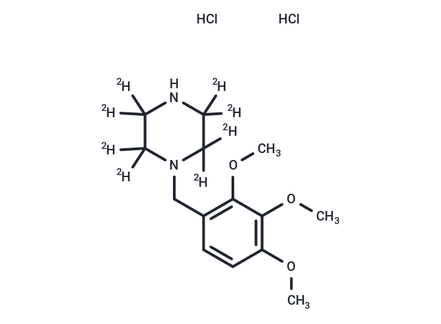 Trimetazidine-d8 Dihydrochloride