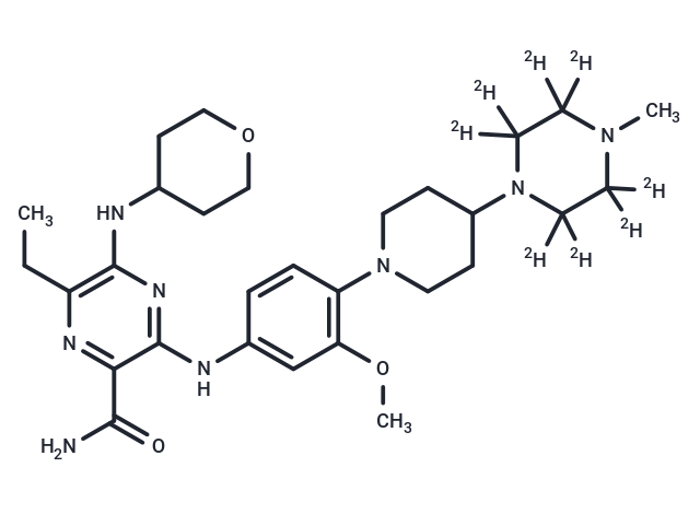 Gilteritinib-d8